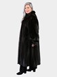 Woman's Natural Ranch Female Mink Fur Coat