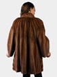 Woman's Vintage Natural Lunaraine Female Mink Fur Stroller