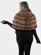 Woman's Natural Vintage Breath of Spring Female Mink Fur Stole