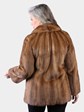 Woman's Natural Lunaraine Female Mink Fur Jacket