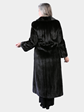 Woman's Natural Ranch Female Mink Fur Coat by Louis Feraud Petite