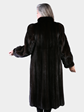 Woman's Natural Ranch Mink Fur Coat