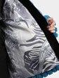 Woman's Dyed Female Mink Fur Parka with Multi Colored Abstract Design