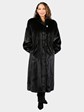 Woman's Plus Size Natural Ranch Female Mink Fur Coat
