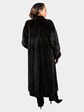 Woman's Deepest Mahogany Mink Fur Coat