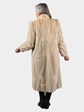 Woman's Vintage Natural Pastel Female Mink Fur Coat