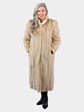 Woman's Vintage Natural Pastel Female Mink Fur Coat