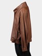 Man's Remy Cognac Leather Jacket