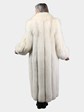 Woman's Natural Shadow Fox Fur Coat