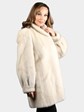 Woman's Natural Azurene Mink Fur Stroller