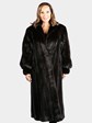Woman's Natural Ranch Mink Fur Coat