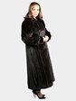 Woman's Natural Ranch Mink Fur Coat