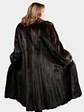 Woman's Natural Deepest Mahogany Female Mink Coat