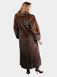 Woman's Demi Buff Female Mink Fur Coat