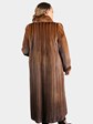Woman's Natural Scanglow Female Mink Fur Coat