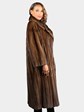 Woman's Natural Lunaraine Female Mink Fur Coat