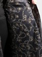 Woman's Natural Deep Mahogany Female Mink Coat with Directional Design