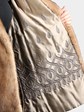 Woman's Vintage Petite Natural Pastel Mink Fur Stroller