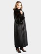 Woman's Natural Vintage Ranch Female Mink Fur Coat