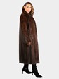 Woman's Natural Mahogany Mink Fur Coat