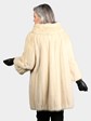 Woman's Vintage Natural Tourmaline Female Mink Fur Stroller