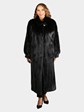 Woman's Natural Ranch Mink Fur Coat