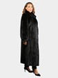 Woman's Natural Ranch Mink Fur Coat
