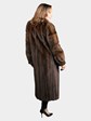 Woman's Natural Lunaraine Mink Fur Coat