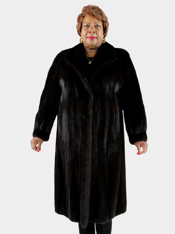 Woman's Ranch Mink Fur Coat