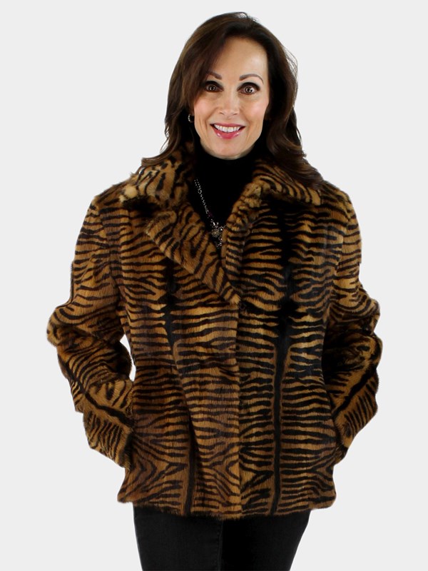Tiger Print Calf Jacket