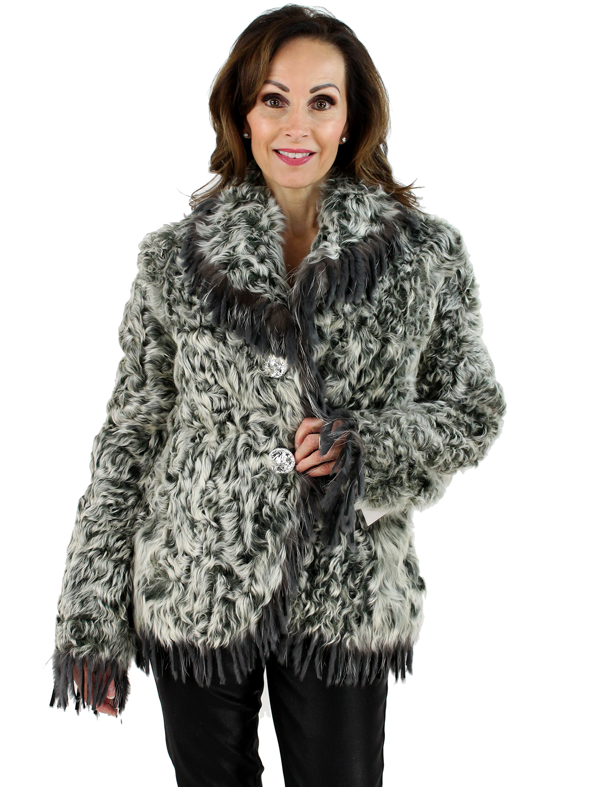 sheep fur jacket