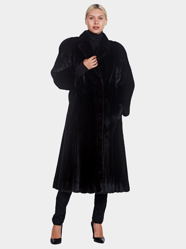 Woman's Christian Dior Ranch Mink Fur Coat