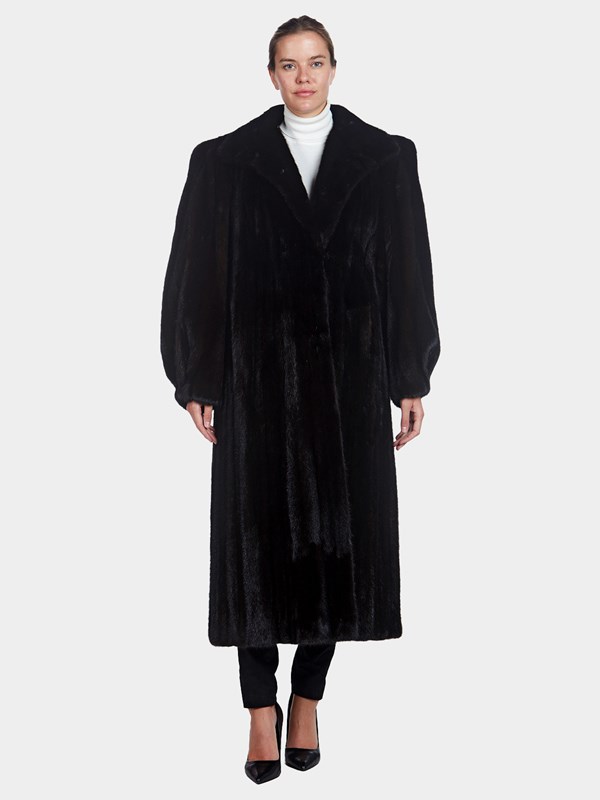 Woman's Neiman Marcus Ranch Mink Fur Coat