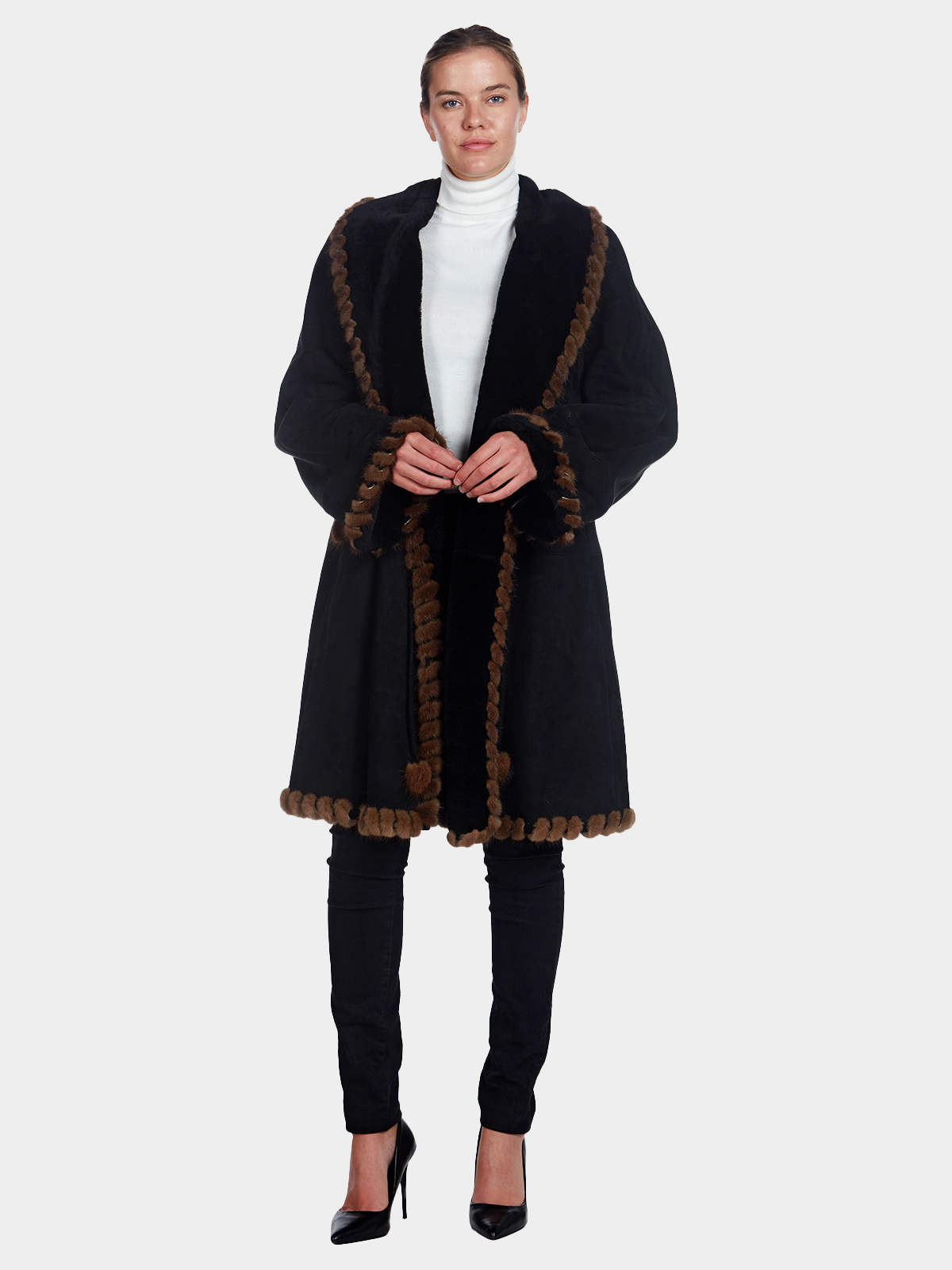 Christia clearance shearling coats