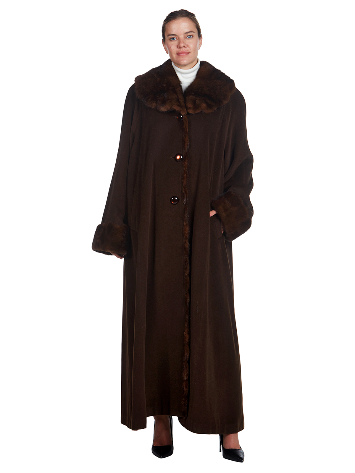 Belle fare fur online cape