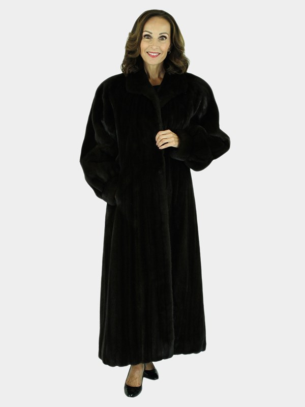 Woman's Ranch Female Mink Fur Coat