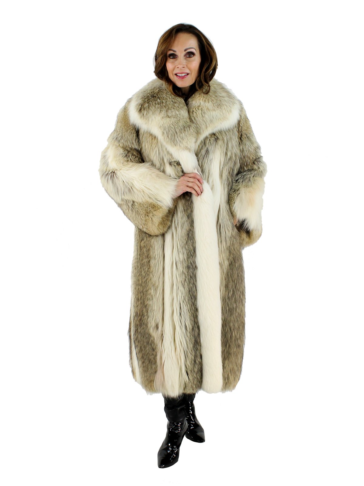 Coyote Fur Coat Womens Large Estate Furs >> Coyote Fur Coat W Shadow Fox Trim Women S Medium Estate Furs Coyote Fur Coat Womens Large Estate Furs >> Coyote Fur Coat W Shadow Fox Trim Women S Medium Estate Furs