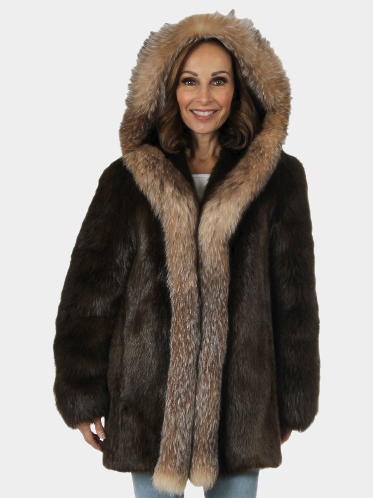 Women's Fur Parkas and Fabric Parkas | Estate Furs