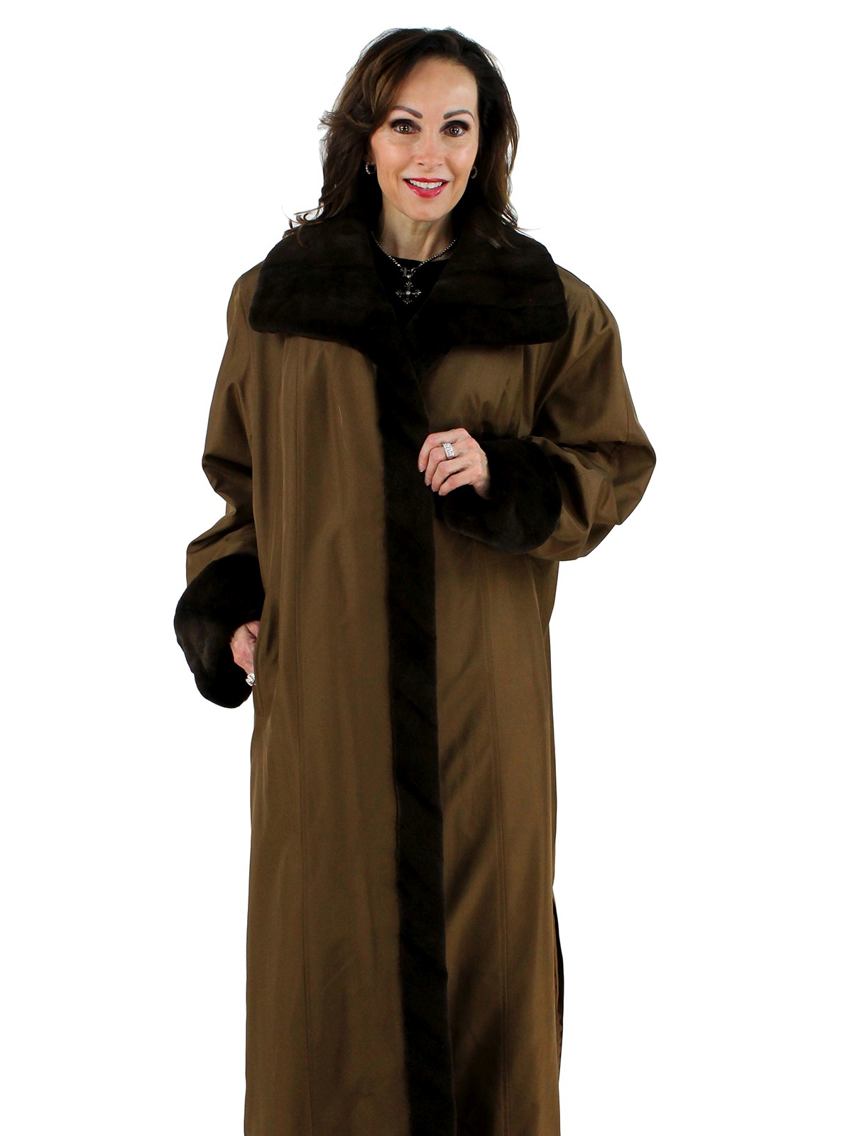 womens lined raincoats