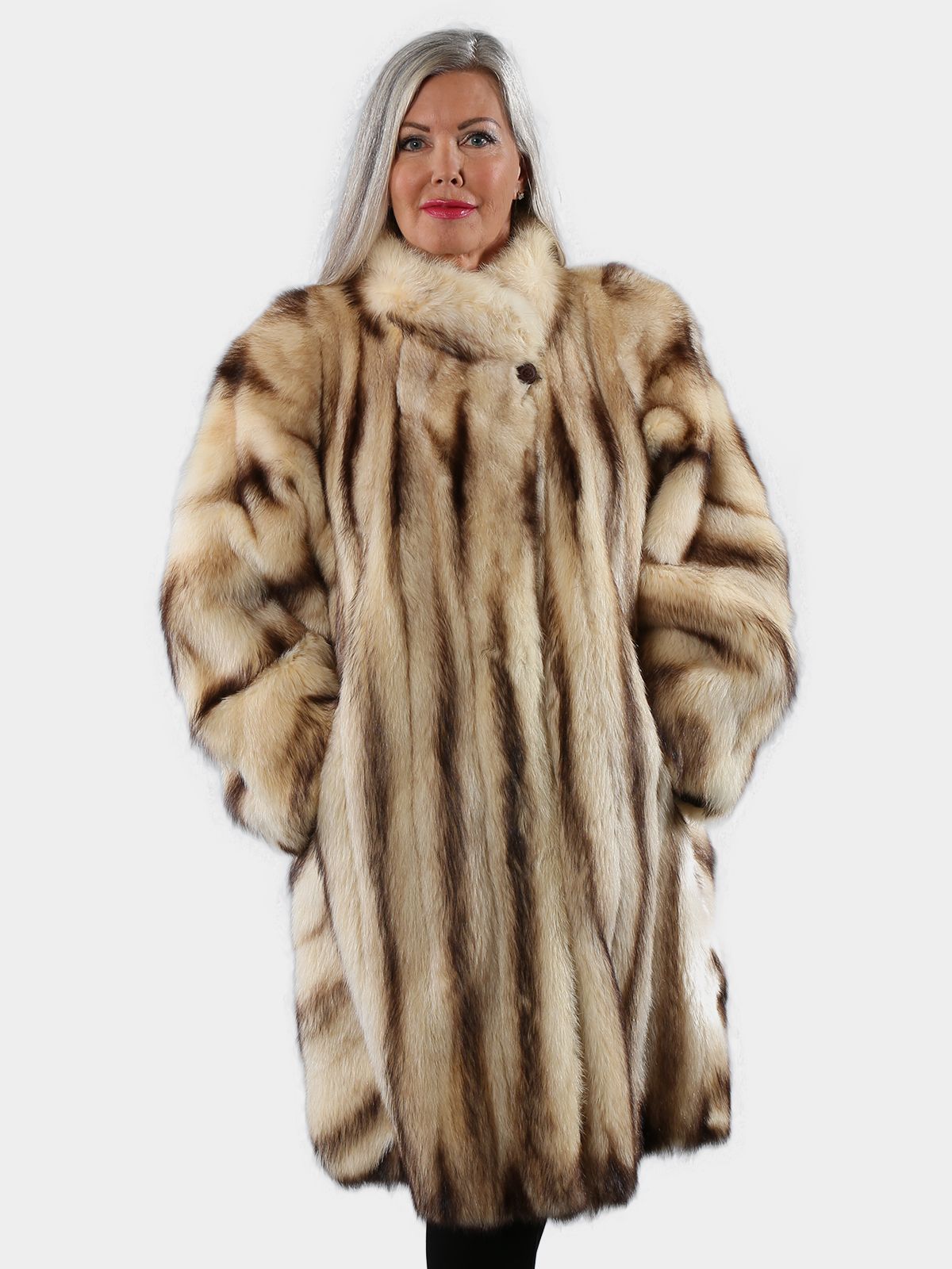 fitch fur coat  Fur fashion, Fur coat, Vintage fur