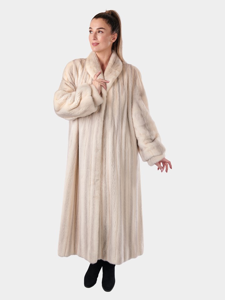 Woman's Azurene Female Mink Fur Coat