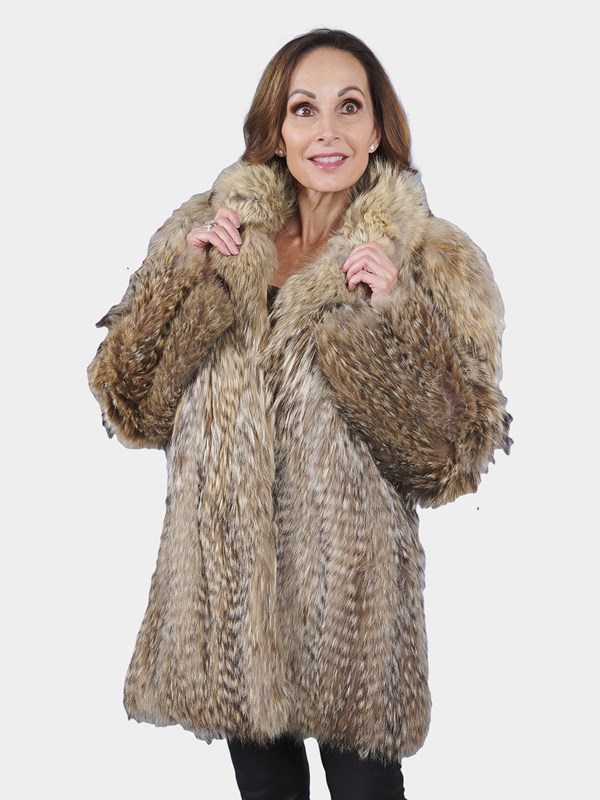 Woman's Finn Raccoon Fur Jacket
