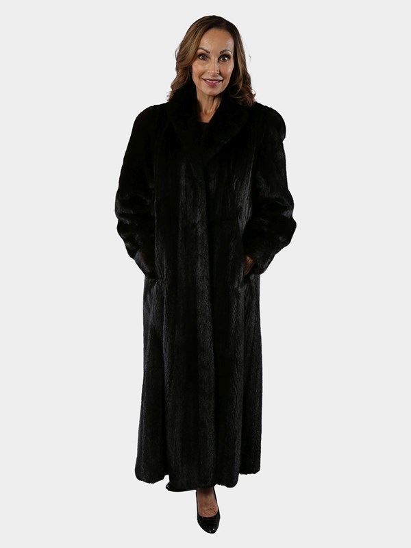 Woman's Ranch Female Mink Fur Coat