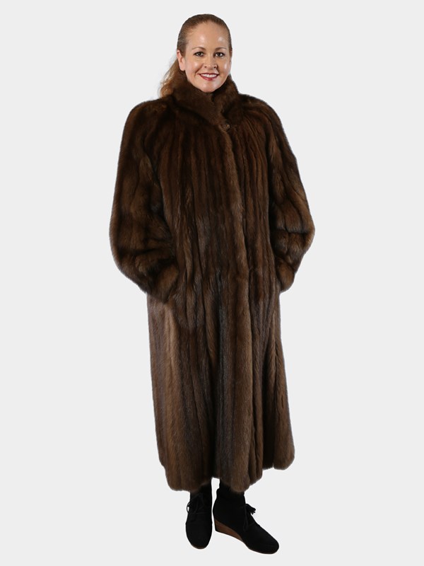 Woman's Russian Sable Fur Coat