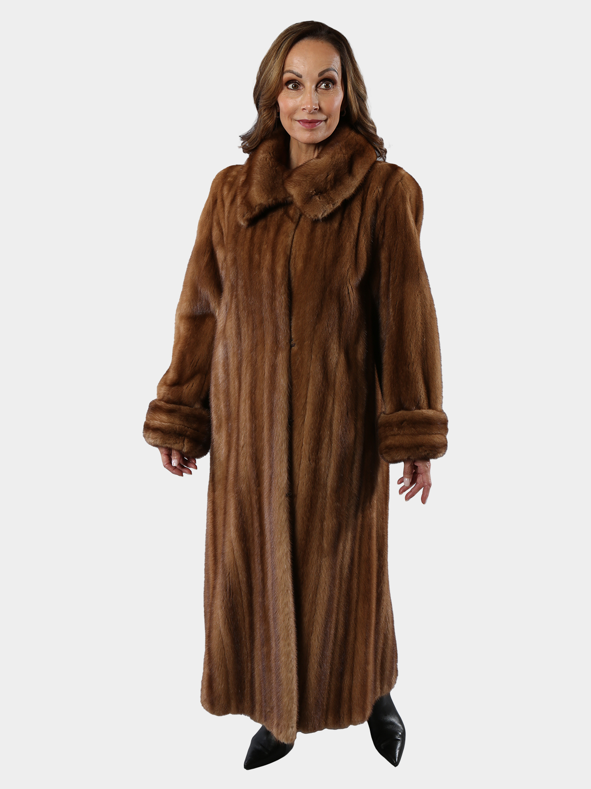 Demi Buff Women's Mink Fur Coat