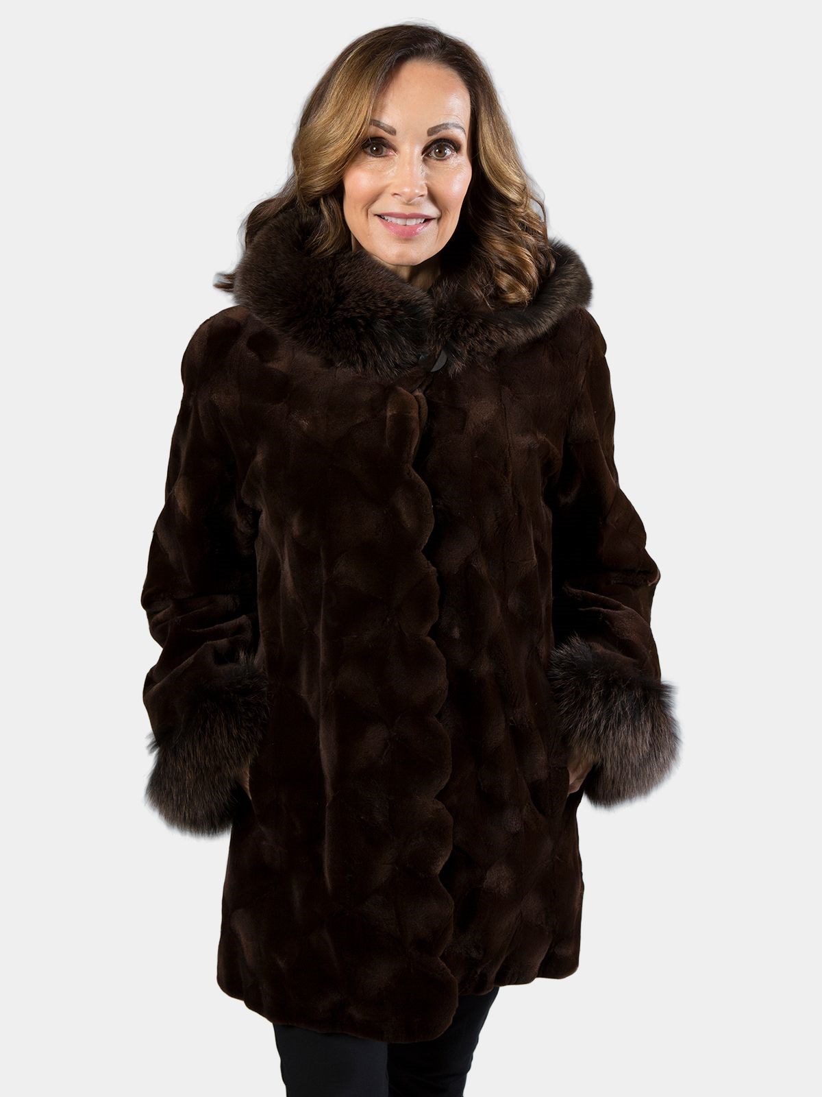 Women's Fur Parkas and Fabric Parkas | Estate Furs