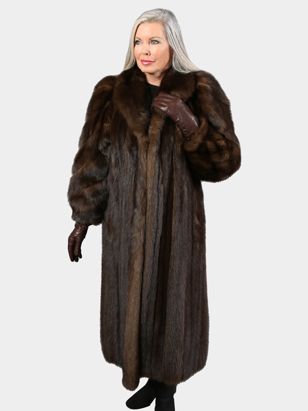Woman's Sable Fur Coat