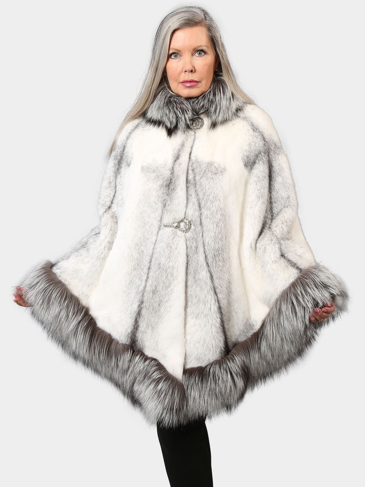 Natural Mahogany Female Mink Fur Coat - Estate Furs