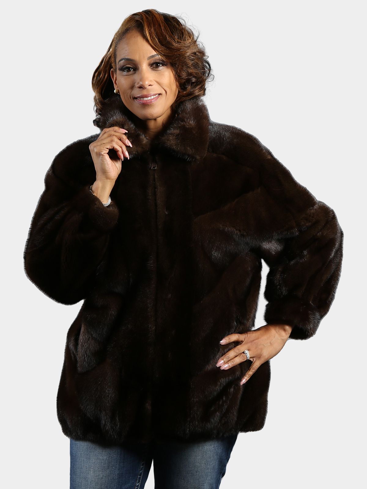 Mink jacket sales
