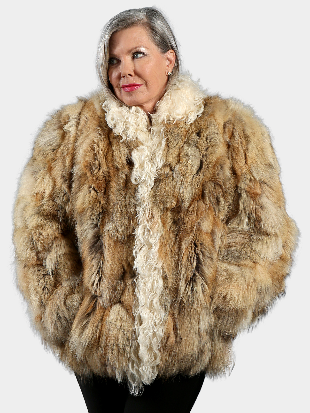 Day Furs, Inc. Woman's Black Mink Fur Coat
